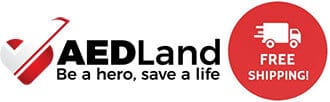 AEDLand Logo - Free Shipping